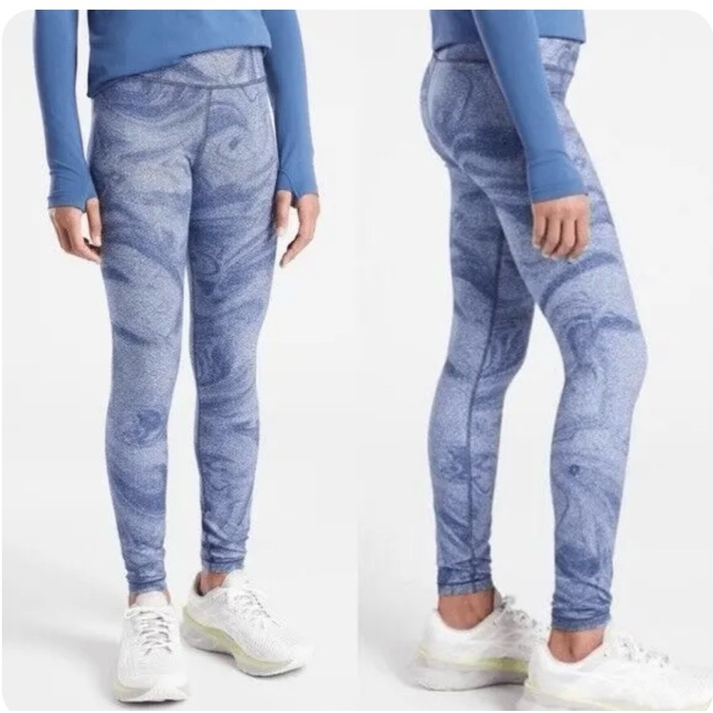 ATHLETA GIRL HIGH RISE MILKY WAY TIGHT